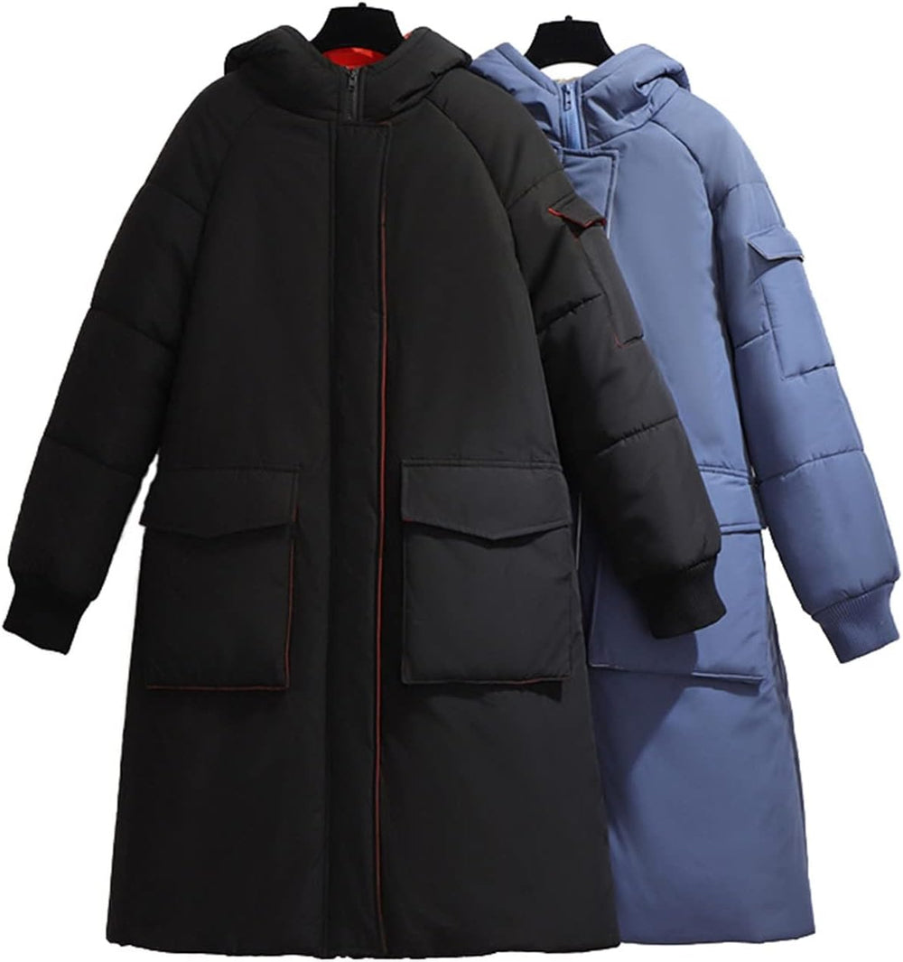 Plus-Size Long Padded Winter Jacket for Women - Warm, Stylish, and Comfortable Outerwear