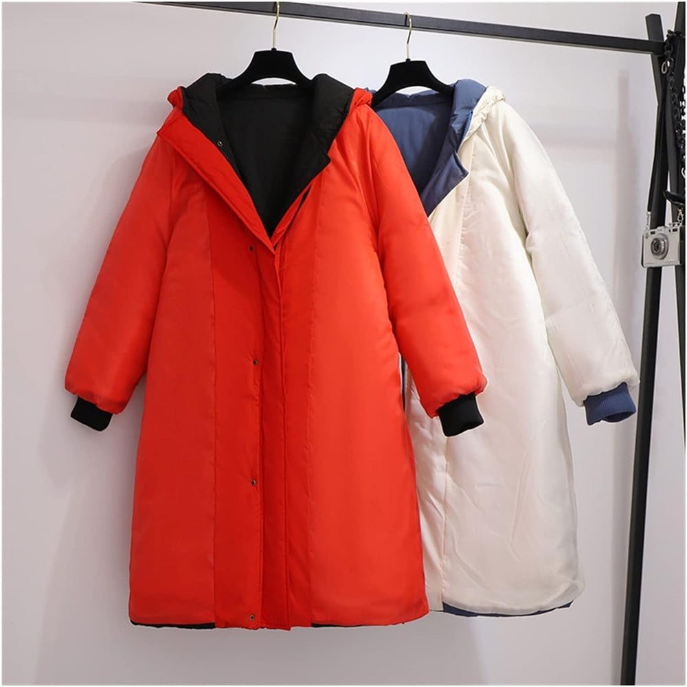 Plus-Size Long Padded Winter Jacket for Women - Warm, Stylish, and Comfortable Outerwear