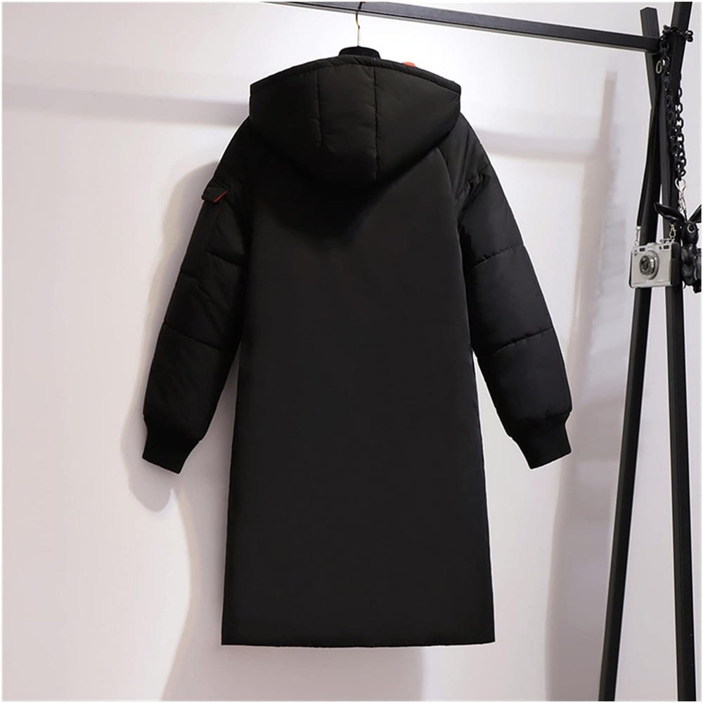 Plus-Size Long Padded Winter Jacket for Women - Warm, Stylish, and Comfortable Outerwear