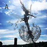 Kalsten | Dancing Fairy Statue Steel - FairyDancer™