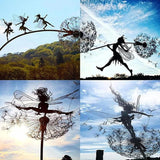 Kalsten | Dancing Fairy Statue Steel - FairyDancer™