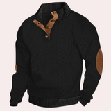 Dany - Warm Casual Men's Sweater with Button Closure