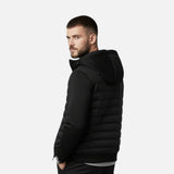 Men's hooded puffer jacket, view 4