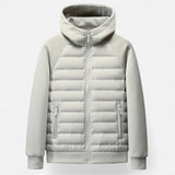 Men's hooded puffer jacket, view 5