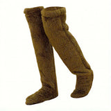 Cozy Fleece Winter Socks - Long Warm Stockings for Ultimate Comfort and Warmth