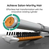 Davy 2-in-1 Rotating Hair Brush - Effortless Styling & Smoothing Tool for All Hair Types