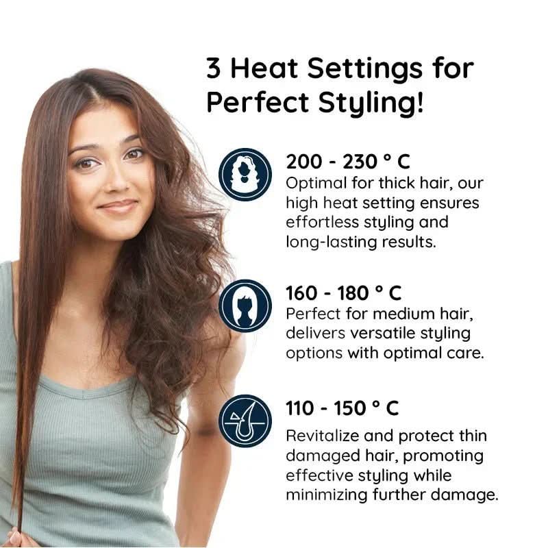 Davy 2-in-1 Rotating Hair Brush - Effortless Styling & Smoothing Tool for All Hair Types