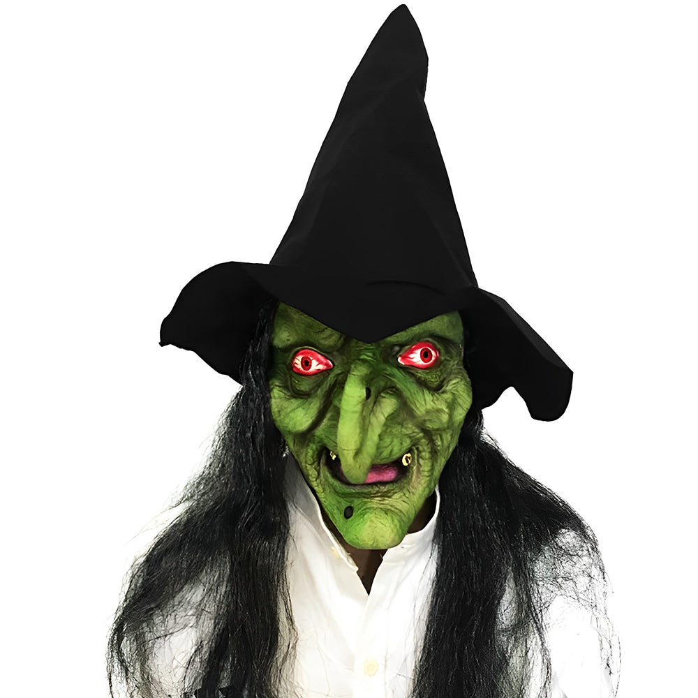 Davy Realistic Old Man Mask | Premium Headwear Costume Accessory for Halloween & Theatrical Performances