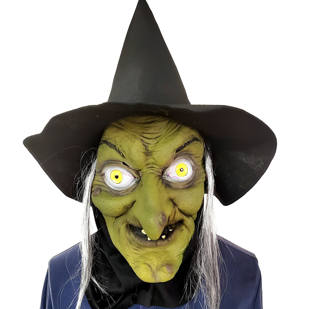 Davy Realistic Old Man Mask | Premium Headwear Costume Accessory for Halloween & Theatrical Performances