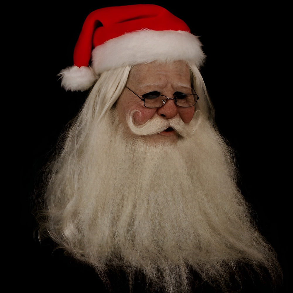 Davy Realistic Old Man Mask | Premium Headwear Costume Accessory for Halloween & Theatrical Performances