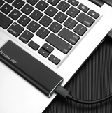 **Davy 4TB USB-C Portable External Hard Drive - High-Speed Storage for PC & Mac | Compact & Lightweight Design**