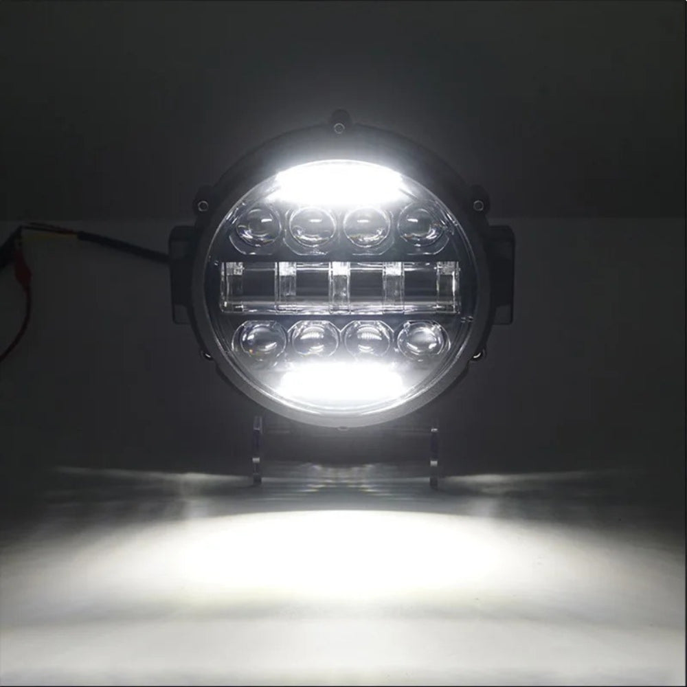 Davy 7-Inch LED Driving Light for Cars & 4x4s - High-Performance Off-Road Lighting, Waterproof, and Energy Efficient