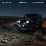 Davy 7-Inch LED Driving Light for Cars & 4x4s - High-Performance Off-Road Lighting, Waterproof, and Energy Efficient