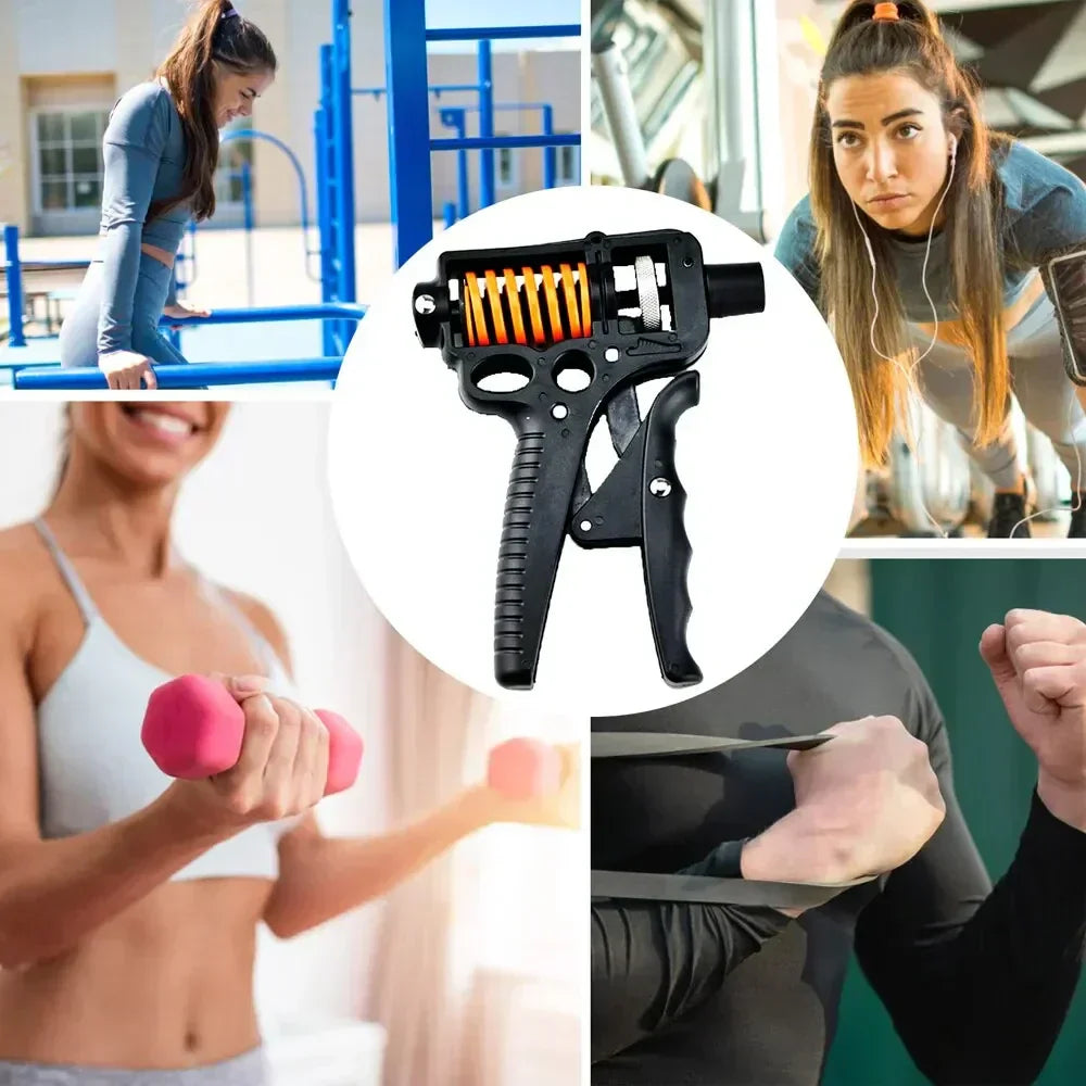 Grip Strengthener – Adjustable 5-165kg Resistance, Forearm & Wrist Trainer