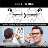 Davy Adjustable Dial Prescription Glasses - Custom Fit & Stylish Eyewear for All-Day Comfort