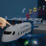 Kids Airplane & Vehicle Toy Set – Creative Play & Multi-Vehicle Design
