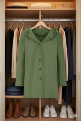 Women's Lightweight Hooded Fashion Coat - Stylish & Versatile Outerwear for All Seasons