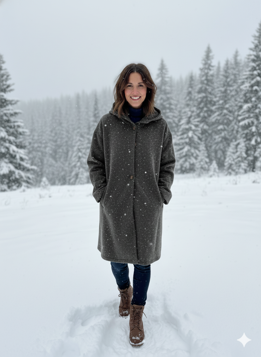 Women's Lightweight Hooded Fashion Coat - Stylish & Versatile Outerwear for All Seasons