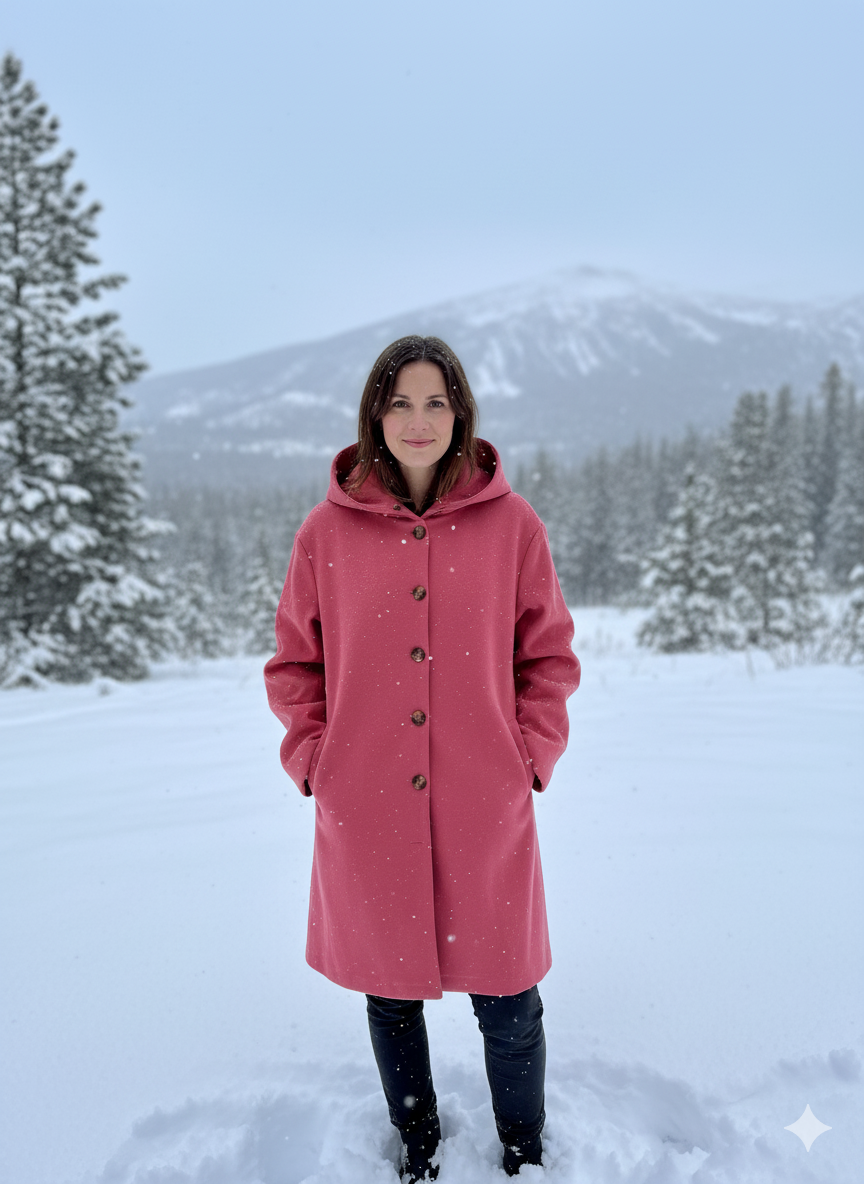 Women's Lightweight Hooded Fashion Coat - Stylish & Versatile Outerwear for All Seasons
