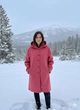 Women's Lightweight Hooded Fashion Coat - Stylish & Versatile Outerwear for All Seasons