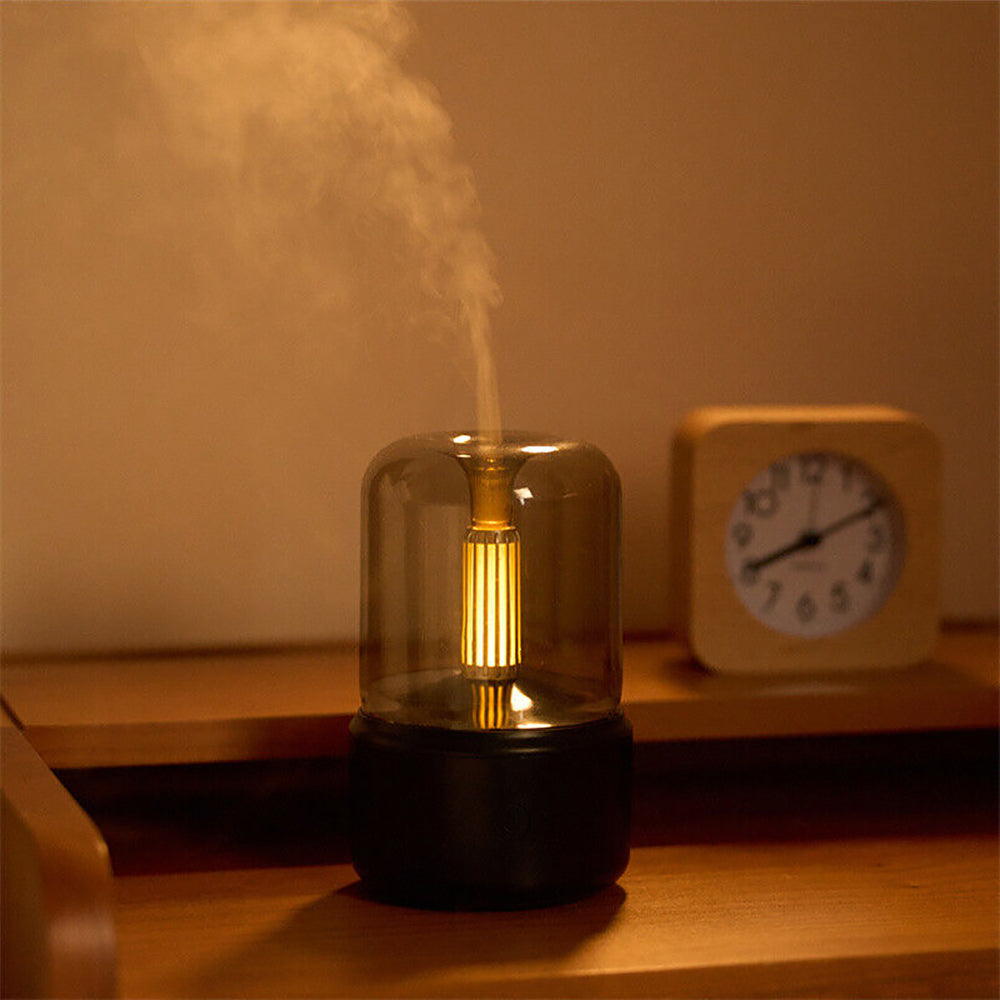 Davy Portable Essential Oil Diffuser & Humidifier - Aromatherapy Mist Maker for Home & Travel