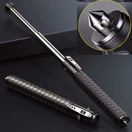 Davy Automatic Folding Walking Cane - Ergonomic Handle for Comfort & Stability | Lightweight & Portable Design