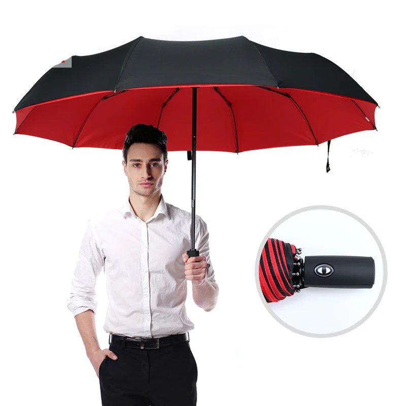 Davy Automatic Windproof Storm Umbrella - Durable, Compact, and Stylish Protection Against Severe Weather