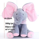 Davy the Baby Elephant Plush Toy – Soft & Cuddly with Flapping Ears | Perfect Gift for Kids