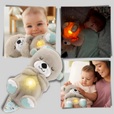Davy the Baby Otter Plush Toy with Soothing Sounds and Gentle Lights - Perfect for Infants and Toddlers