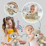 Davy the Baby Otter Plush Toy with Soothing Sounds and Gentle Lights - Perfect for Infants and Toddlers
