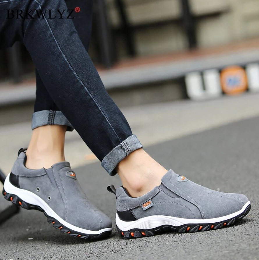 Davy Men's Supportive Orthopedic Hiking Shoes - Comfort & Stability for Outdoor Adventures