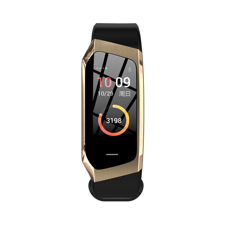 Davy Smart Watch - Blood Pressure Monitor & Heart Rate Tracker | Fitness & Health Wearable