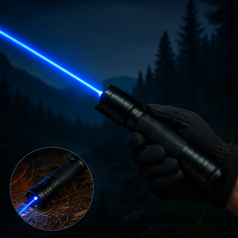 **Davy Blue Beam Laser Torch | 450nm High-Intensity Tactical Flashlight | 5000m+ Range | Adjustable Focus Aluminum Body | Thermal Ignition Capable** 

This optimized title maintains essential keywords while improving clarity and searchability for Google S