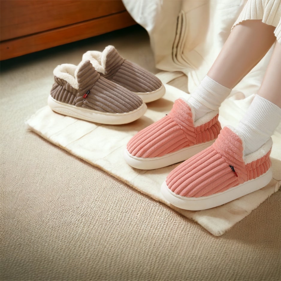 Davy Boutique Cozy Warm Slippers for Ultimate Comfort | Stylish Indoor Footwear