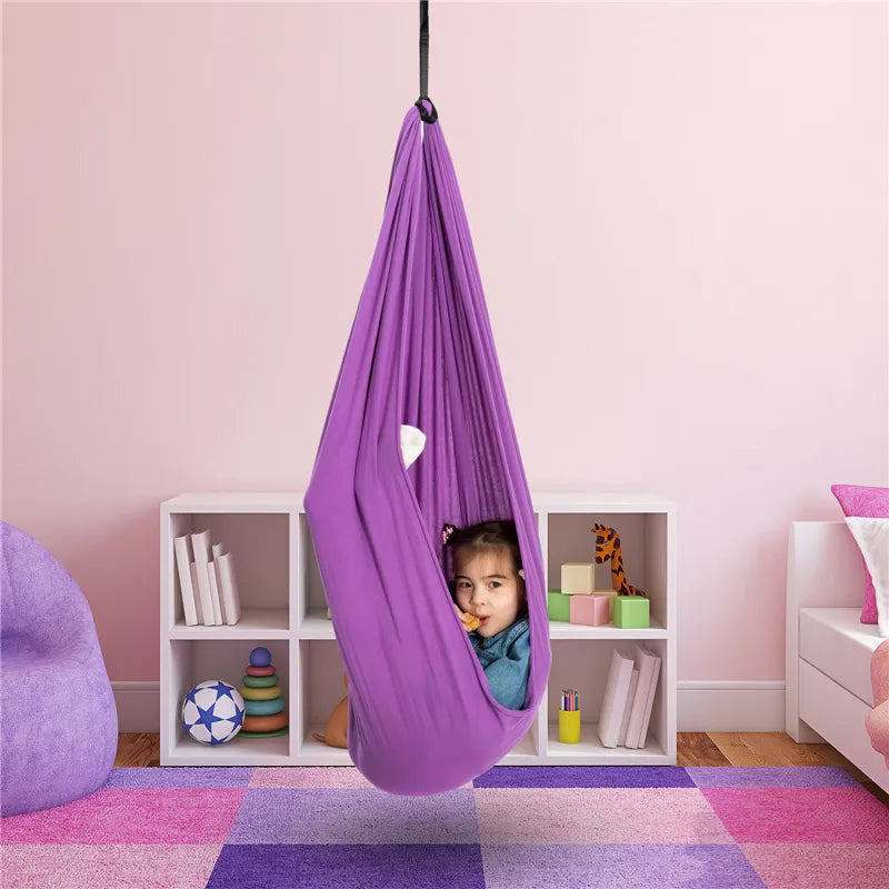 Davy Kids Therapy Hammock Swing - Enhance Calm, Focus & Confidence for Children