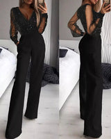 Chic Women's Versatile Jumpsuit - Elegant Fashion for Any Occasion