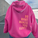 Women's Cozy Statement Hoodie - Stylish & Comfortable Sweatshirt for Everyday Wear