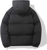 Davy Men's Cozy Quilted Puffer Hoodie - Lightweight Insulated Jacket for Ultimate Comfort & Warmth