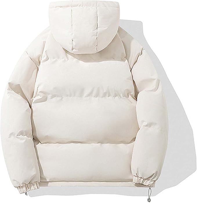 Davy Men's Cozy Quilted Puffer Hoodie - Lightweight Insulated Jacket for Ultimate Comfort & Warmth