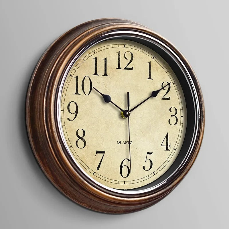 Davy Classic Wall Clock - Elegant Roman Numerals Design for Timeless Home Decor