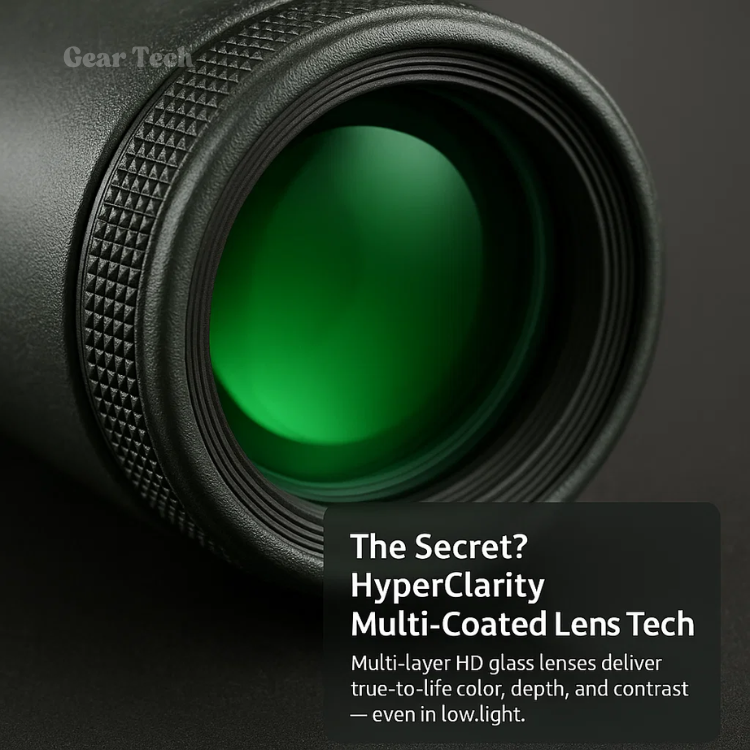 Davy Compact 600x Ultra-Zoom Monocular | HD Lens | Lightweight & Portable | Ideal for Hiking, Birdwatching, Sports Events & Outdoor Adventures