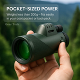 Davy Compact 600x Ultra-Zoom Monocular | HD Lens | Lightweight & Portable | Ideal for Hiking, Birdwatching, Sports Events & Outdoor Adventures