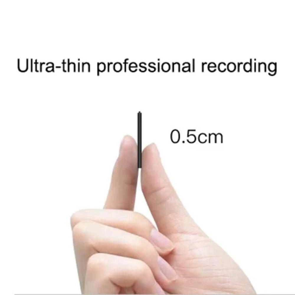 Davy Compact Voice-Activated Digital Audio Recorder - High-Quality Sound, Portable Design, Ideal for Meetings & Interviews