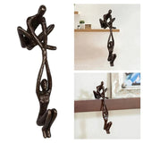 Davy | Embracing Figures Sculpture - Elegant Home Accent for Modern Decor