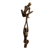 Davy | Embracing Figures Sculpture - Elegant Home Accent for Modern Decor