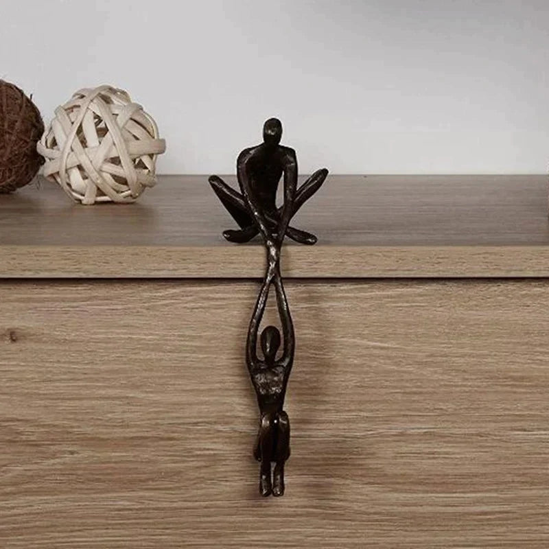 Davy | Embracing Figures Sculpture - Elegant Home Accent for Modern Decor
