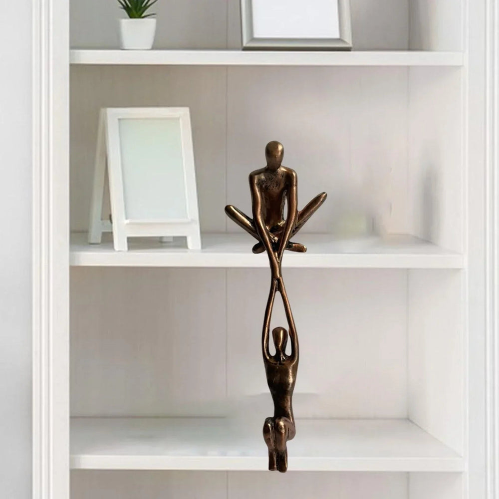 Davy | Embracing Figures Sculpture - Elegant Home Accent for Modern Decor