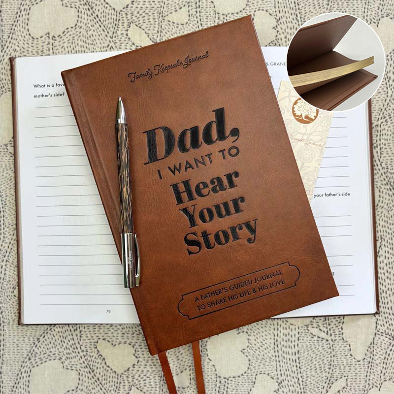 Davy | Heritage Edition: Dad, I Want to Hear Your Story | Engaging Book with 250+ Thought-Provoking Questions for Family Connection