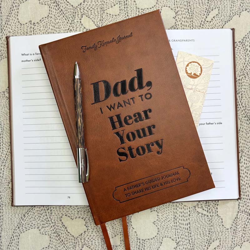Davy | Heritage Edition: Dad, I Want to Hear Your Story | Engaging Book with 250+ Thought-Provoking Questions for Family Connection
