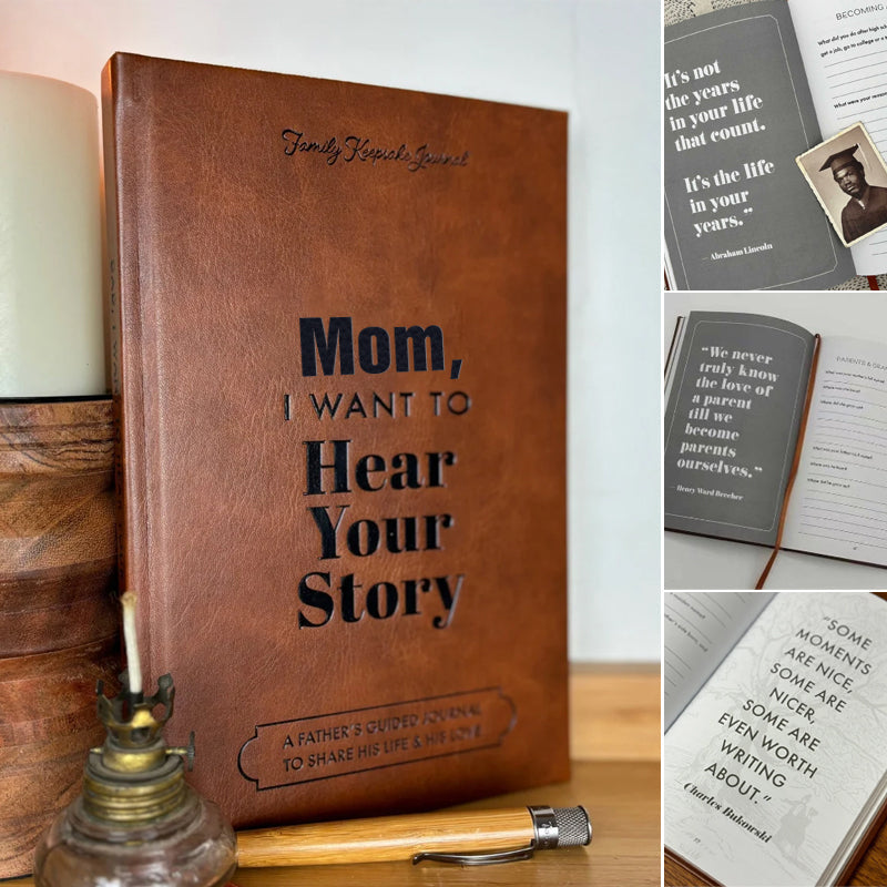 Davy | Heritage Edition: Dad, I Want to Hear Your Story | Engaging Book with 250+ Thought-Provoking Questions for Family Connection